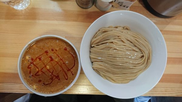 「限定みそ担々つけ麺 1000円」@らーめん 桐麺 本店の写真
