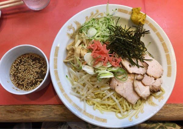 「冷やし中華つけ麺 850円」@一龍の写真