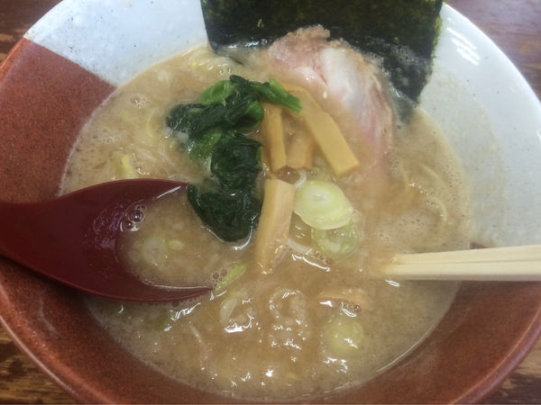 「茨城とんこつ　まる」@博多ラーメン とんこつ家の写真