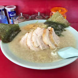 チャーシューメン中盛り　ライス