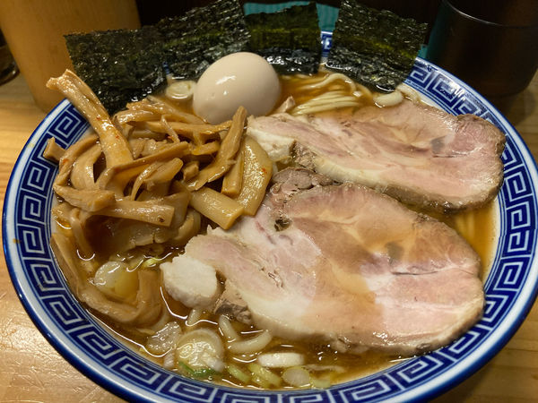 「特製中華そば1220円」@魂の中華そばの写真