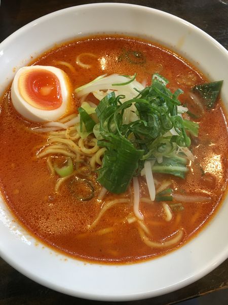 「辛味噌ラーメン800円」@さくらの写真