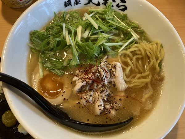 「鶏白湯そば(醤油)¥800」@麺屋大むらの写真