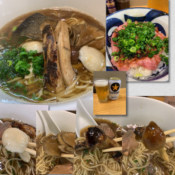 「茸と松茸のラーメン1000円」@ラーメン大木戸の写真