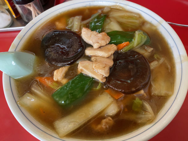 「とりソバ」@萬来飯店の写真