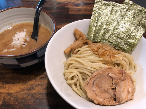「濃魚つけ麺　醤油」@オリオン食堂の写真
