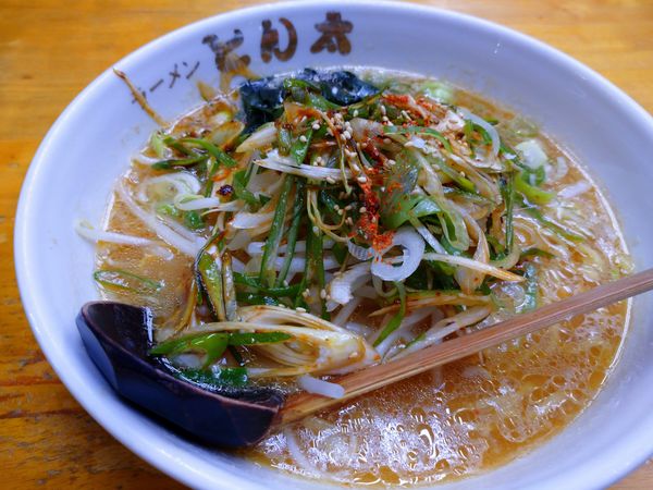 「味噌ねぎラーメン＋餃子ライスセット」@ラーメンとん太 熊谷西店の写真