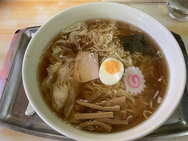 「ワンタンメン 850円」@大勝軒 狭山ヶ丘店の写真