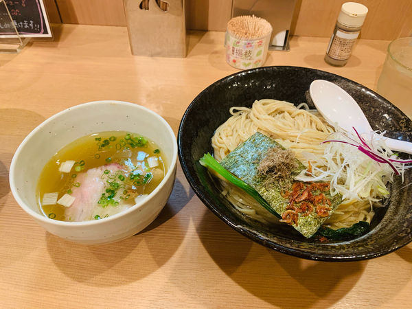 「塩つけ蕎麦」@支那蕎麦屋 藤花の写真