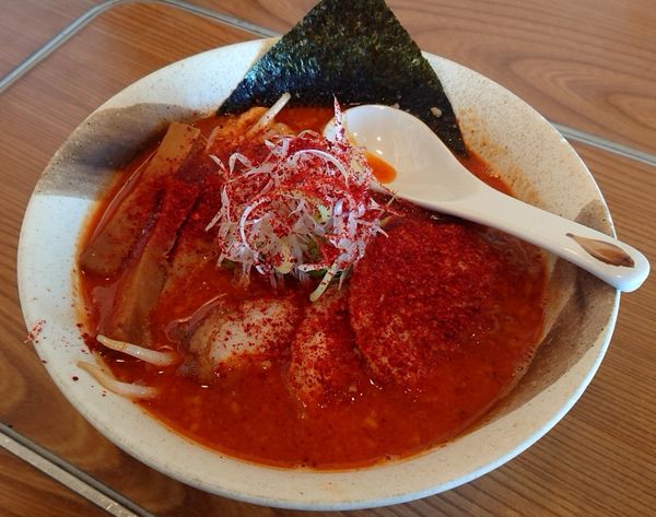 「辛口吟醸味噌らーめん」@はんつ遠藤の全国ご当地ラーメンリレーの写真