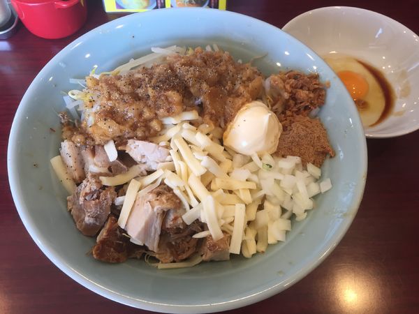 「【毎月26日のみの限定麺】G系まぜそば まぜ郎」@佐野らーめん 湧の写真