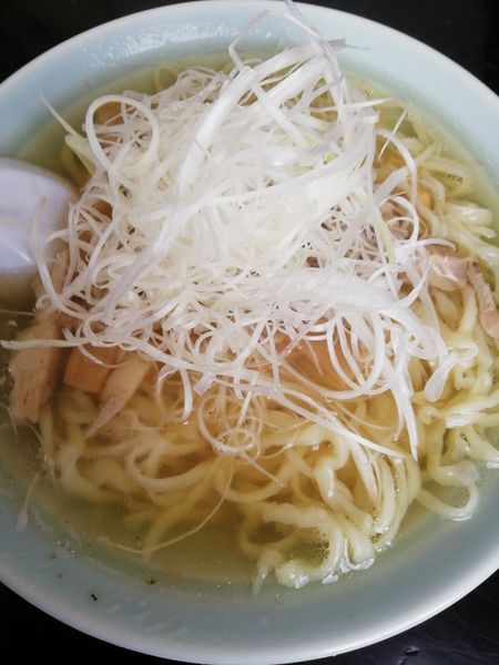 「ネギラーメン」@手打ちラーメン 俵屋の写真