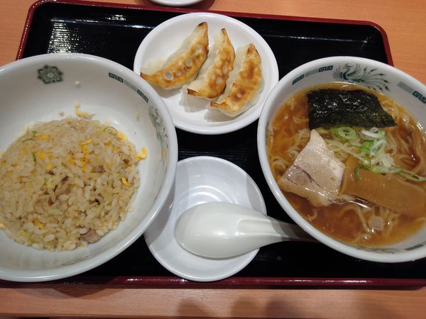 「ラ・餃・チャ５８０円」@日高屋 宮原東口店の写真