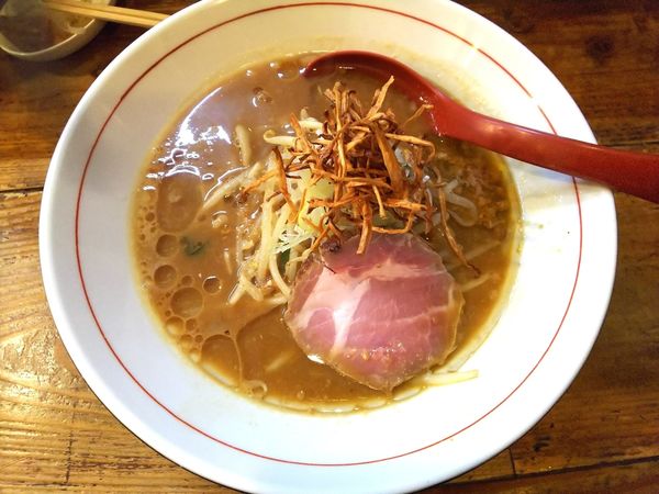 「みそらーめん小　780円」@東京味噌らーめん 鶉の写真