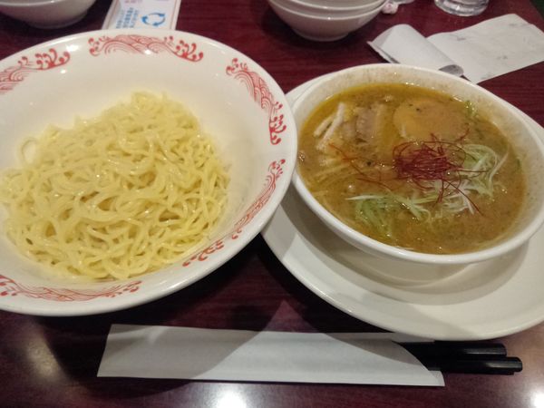 「濃厚具沢山チャーシューつけ麺　７１３円」@バーミヤン 川口東本郷店の写真