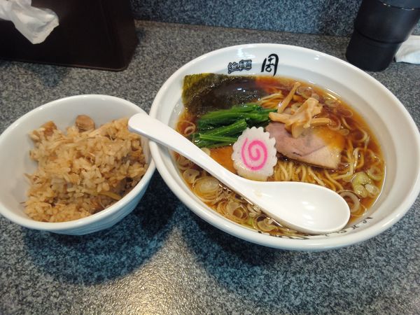 「生姜醤油らーめん 750円」@Noodle Studio SYU 周の写真