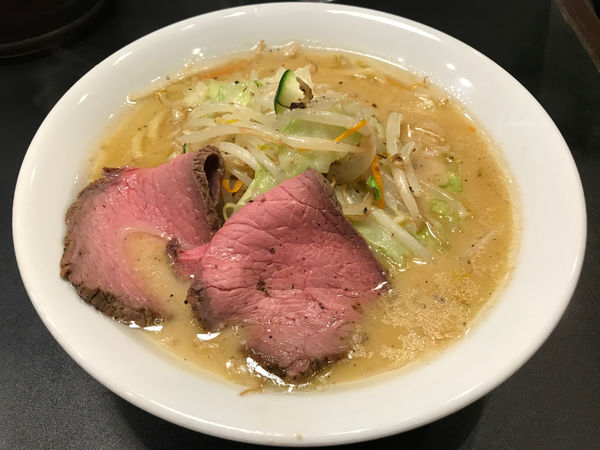 「【2周年限定】濃厚牛タンメン　1000円」@麺牛 ひろせの写真