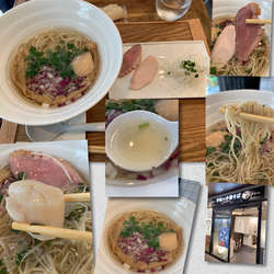 帆立白醤油そば1200円＋和え玉