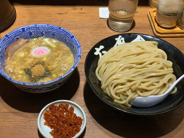 「辛つけ麺大盛」@六厘舎 大崎店の写真