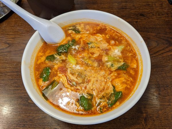 「トマトラーメン　979円」@馬鹿旨の写真