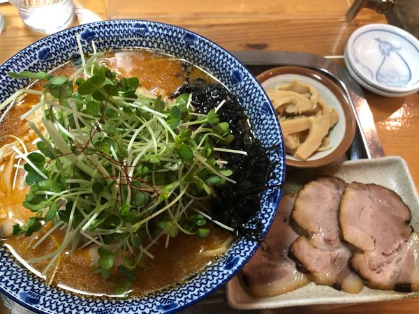 「味噌SP1320円」@魚介系醤油拉麺専科 海空土の写真