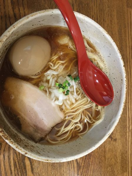 「焼き煮干しラーメン」@らーめん 縁の写真