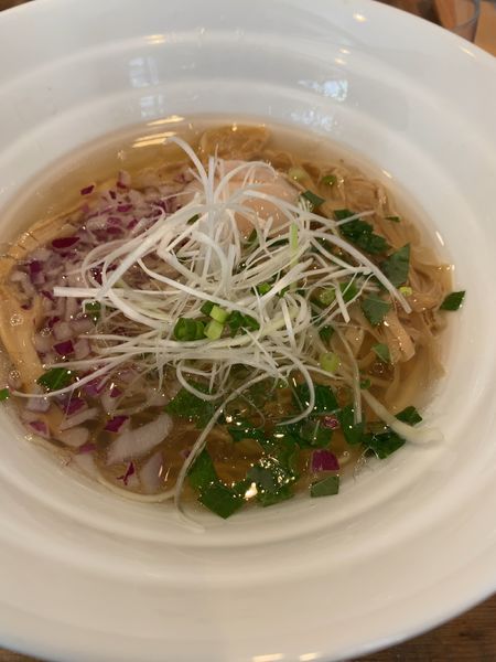 「帆立白醤油」@麺処 に志のの写真