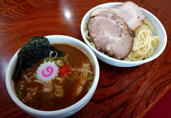 「チャーシュー濃厚魚介豚骨つけ麺」@各務原 大勝軒の写真