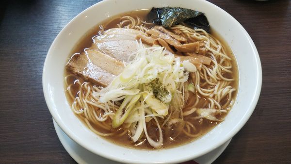 「アゴだし中華そば」@魚介豚骨らーめん きたもと屋の写真