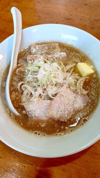 「明太子バターらぁめん　990円」@らぁめん家 有坂の写真