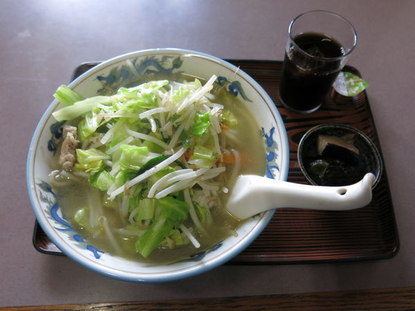 「タンメン：660円(メニュー表は600円外税表記）」@中華料理 大来軒の写真