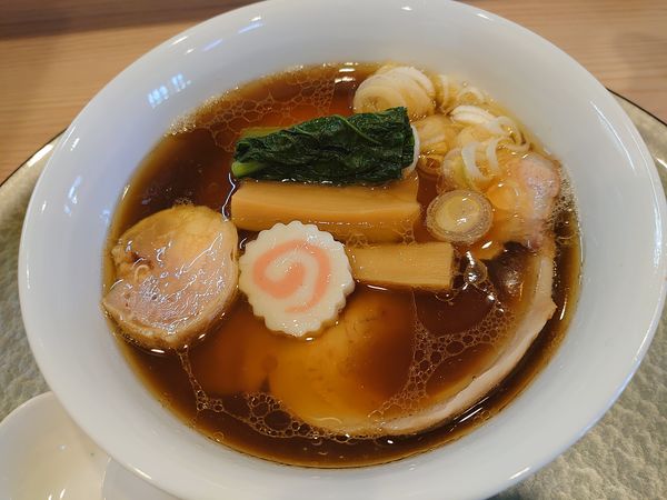 「深緑黒出汁」@中華そば 深緑の写真