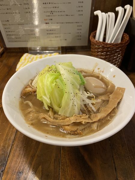 「特製濃厚そば」@武麗舞の写真