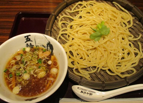 「つけ麺（あっさり味）中盛　850円」@麺屋武蔵 五輪洞の写真
