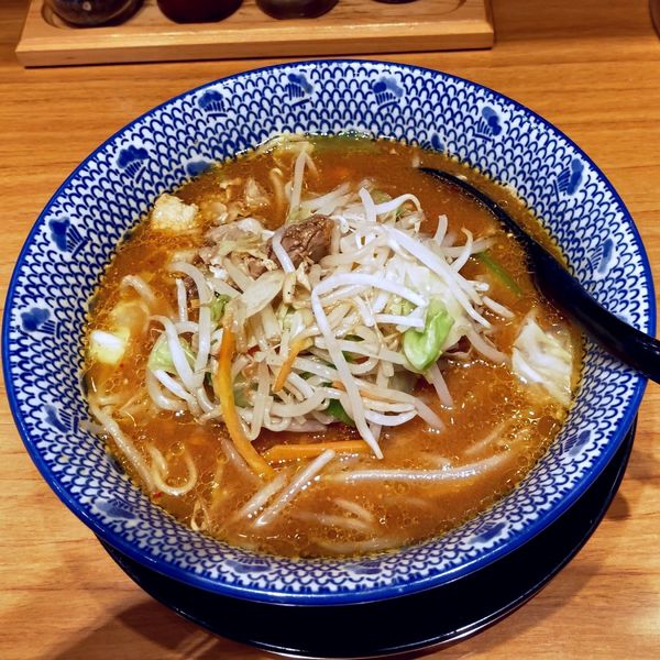 「とんさいらーめん 味噌（840円）」@麺処 直久 聖蹟桜ヶ丘店の写真