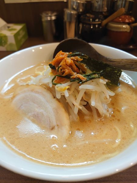 「みそらーめん(902円)」@一指禅 ふじみ野店の写真