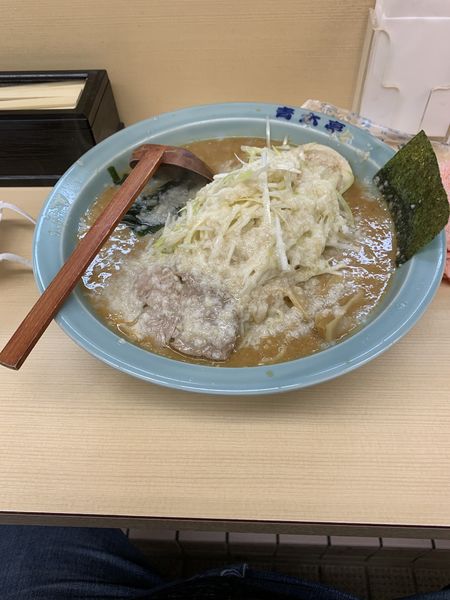 「ネギラーメン中盛り」@ラーメン青木亭 野田店の写真