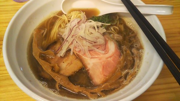 「濃厚煮干しらーめん」@福助ラーメンの写真