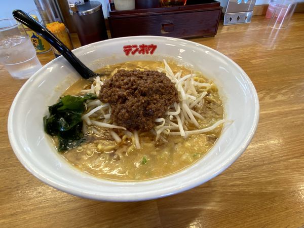 「タンタン麺(大盛り)」@テンホウ 湖浜店の写真