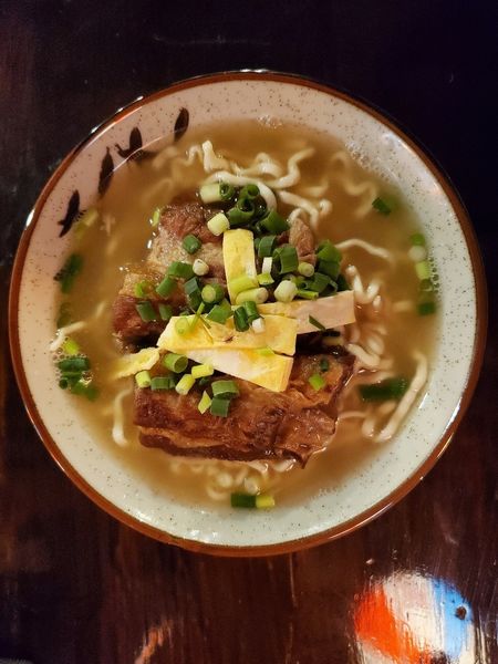 「かめぜんそば」@かめぜん食堂の写真