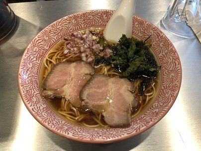 「淡麗煮干（ストレート麵）850円」@麺や べらぼうの写真