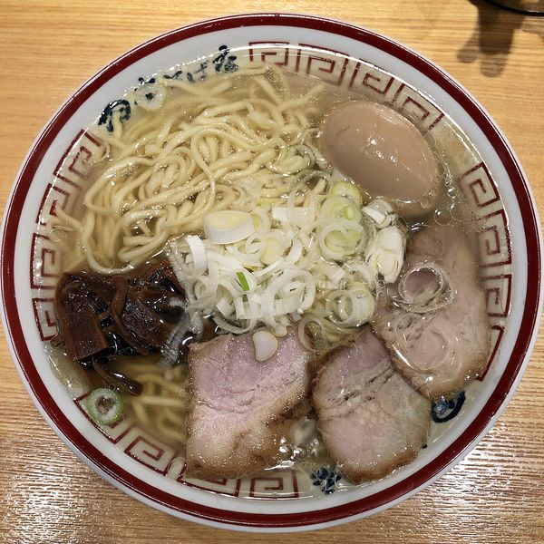 「中華そば＋味玉」@中華そば専門 田中そば店 OTEMACHI ONEの写真