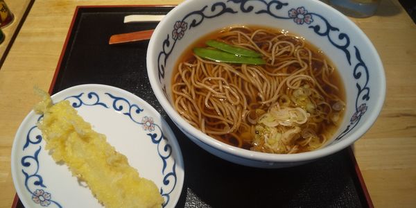 「イカ天そば」@喜乃字屋の写真