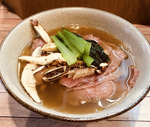 「限定 松茸(正式名称知らず) ¥1500」@世田谷中華そば 祖師谷七丁目食堂の写真