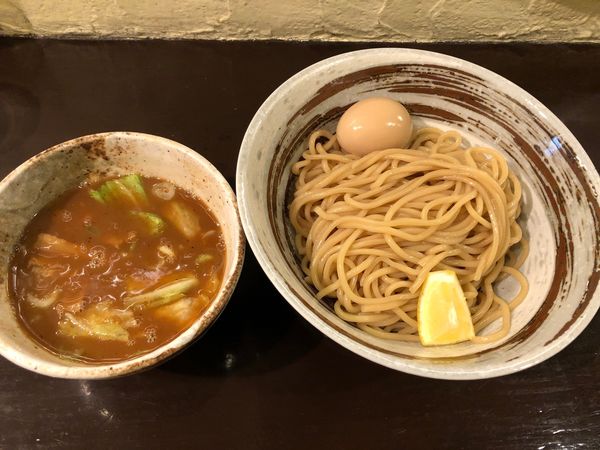 「味玉つけ麺」@づゅる麺 池田の写真