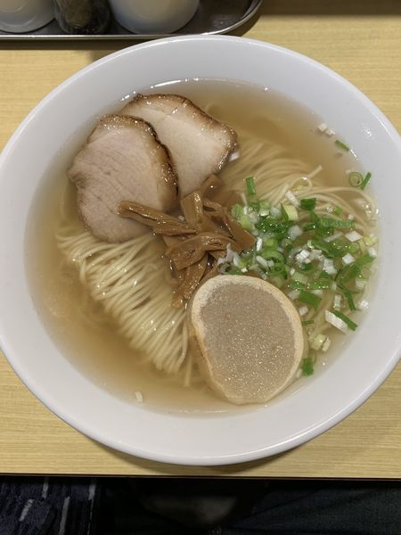 「塩ラーメン + いかめし」@函館塩ラーメン 五稜郭の写真