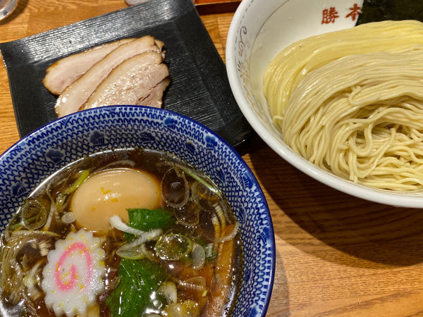 「特製清油つけそば」@つけそば 神田勝本の写真