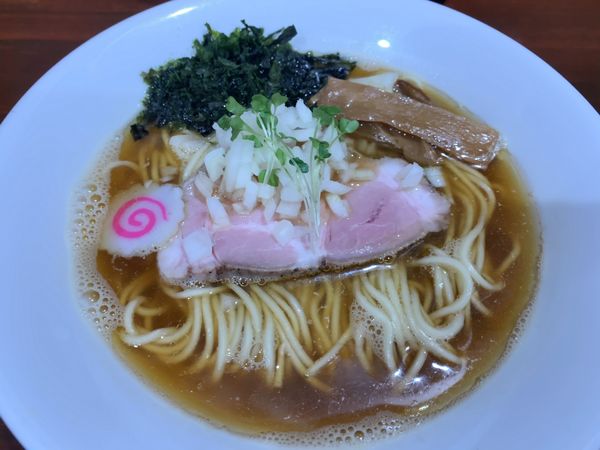 「煮干中華蕎麦」@中華蕎麦 萌芽の写真