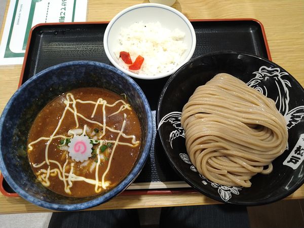「濃厚カレーつけ麺追い飯セット¥1000-」@松戸富田麺桜の写真