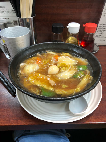 「五目あんかけらーめん」@中華食堂 悟楼の写真